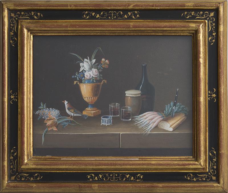 Appraisal: ATTRIBUTED TO PAUL LELONG - STILL LIFES A PAIR Two