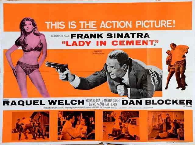 Appraisal: LADY IN CEMENT th Century Fox crime starring Frank Sinatra