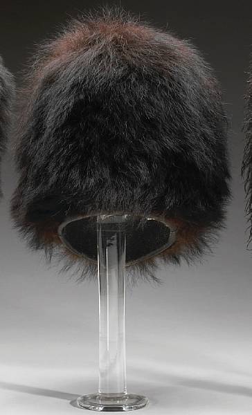 Appraisal: A British other ranks fur cap of the Scots Guards