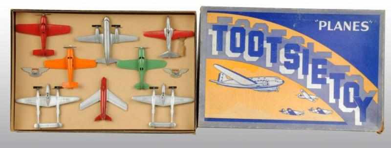 Appraisal: Die-Cast Tootsietoy No Airplane Set Description Includes original box and