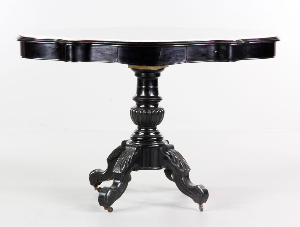 Appraisal: - th C French Empire Table th century French Empire