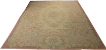 Appraisal: A Mid th Century Aubusson Carpet An elegant Aubusson carpet