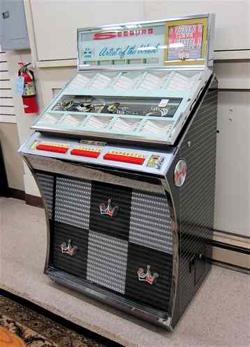 Appraisal: SEEBURG SELECT-O-MATIC JUKEBOX model AY UH serial c selections coin