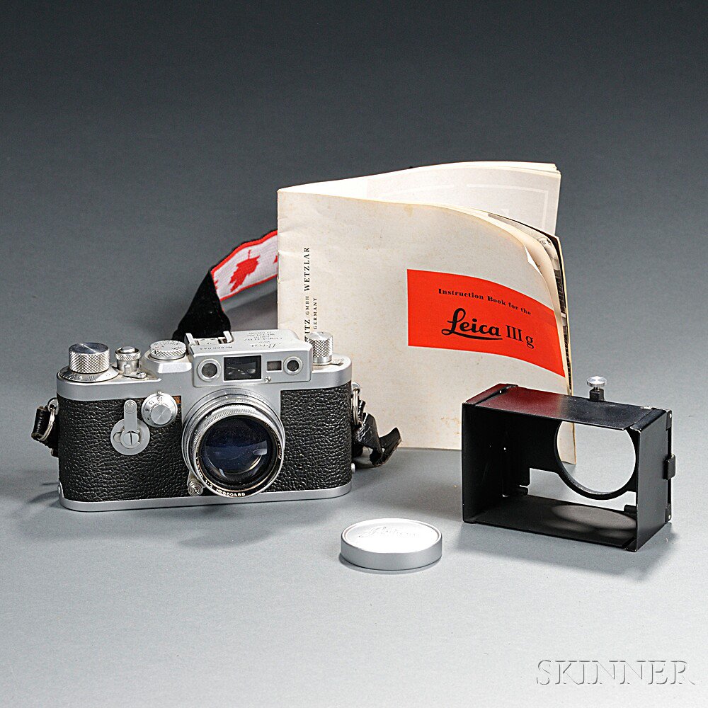 Appraisal: Leica Model IIIg Body and Lens Germany no the chrome