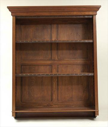 Appraisal: Georgian-Style Mahogany Wall-Mounted Bookcase x x in