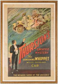 Appraisal: Thurston Howard Thurston s Greatest Mystery The Vanishing Whippet Cleveland