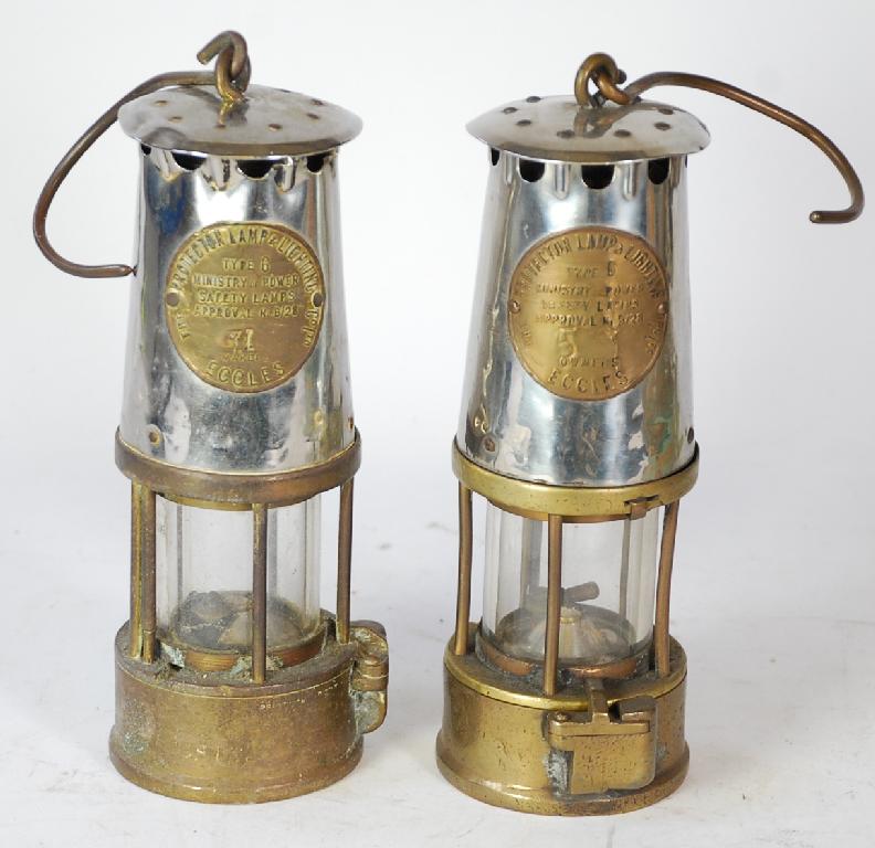 Appraisal: THE PROTECTOR LAMP AND LIGHTING CO LTD ECCLES TWO TYPE