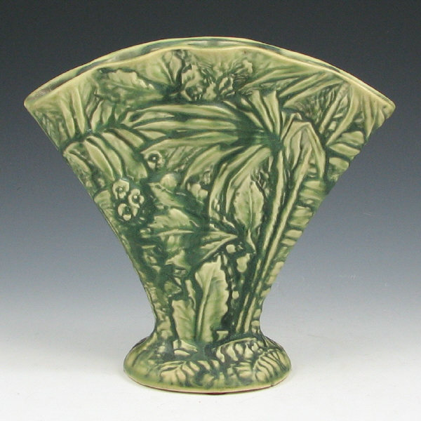 Appraisal: Weller Marvo Fan Vase - Mint Weller Marvo fan vase