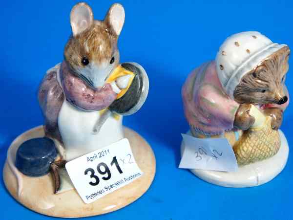 Appraisal: Beswick Hunca Munca and Mrs Tiggywinkle Buys Provisions BP a