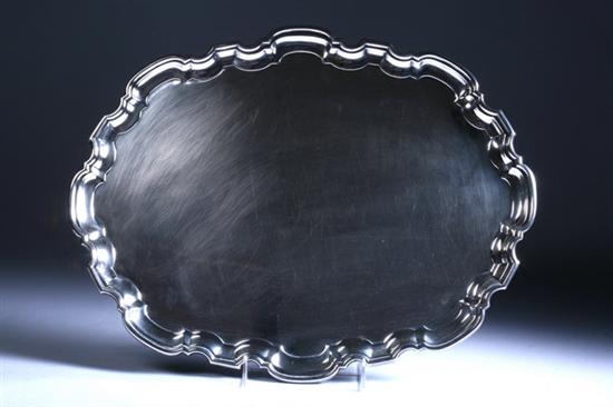 Appraisal: TIFFANY CO ENGLAND STERLING SILVER TRAY T Co Birmingham Tiffany