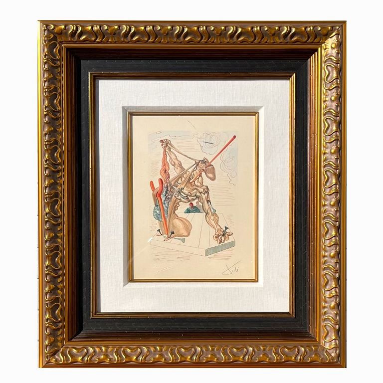 Appraisal: Salvador Dali Spanish - Salvador Dali Spanish - Woodblock on