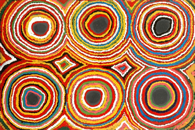 Appraisal: Susie Bootja Bootja Napangardi circa - Untitled acrylic on linen