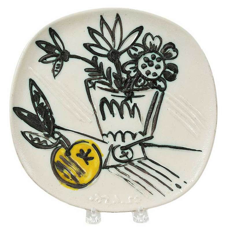 Appraisal: Pablo Picasso Spanish - Bouquet la pomme A R edition