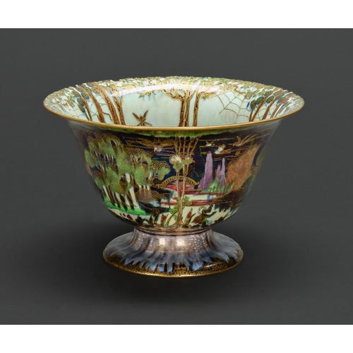 Appraisal: A Wedgwood Fairyland lustre Antique Centre bowl early th c