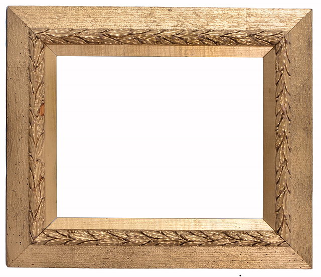 Appraisal: A LATE TH CENTURY GILT PICTURE FRAME the border moulded