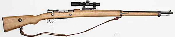 Appraisal: Turkish Mauser Model Bolt Action Rifle mm cal '' barrel