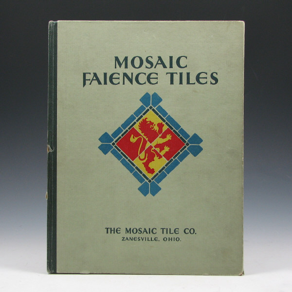 Appraisal: Sales catalog from for Mosaic Faience Tiles of Zanesville Ohio