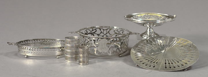 Appraisal: Six-Piece Collection of Silver Items consisting of a Mayo and