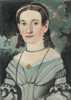 Appraisal: William Matthew Prior Massachusetts Maine - Portrait of Mary Jane