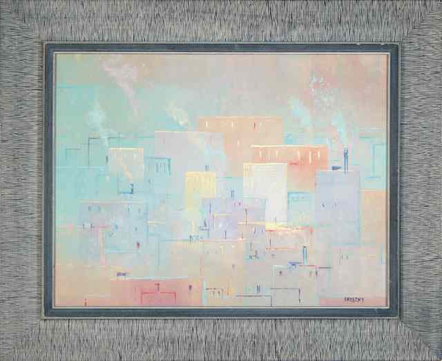 Appraisal: ALBERT PATECKY OIL ON PANEL American - -active in Oregon