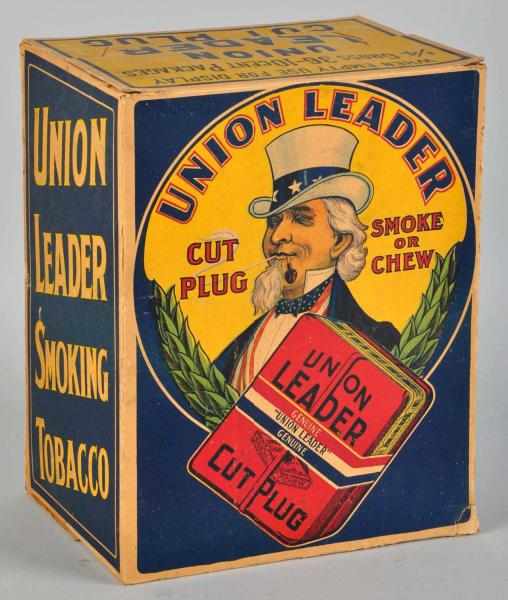 Appraisal: Union Leader Tobacco Display Box Once held packs of tobacco