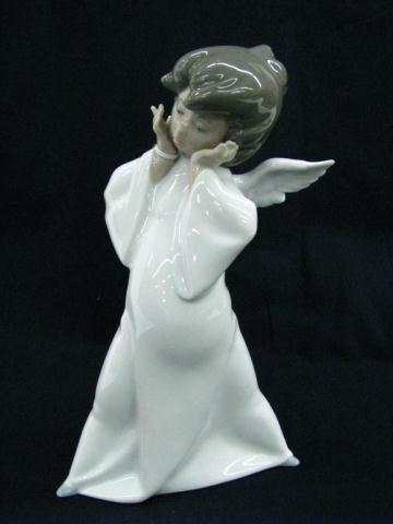 Appraisal: Lladro porcelain figurine 'Angel Mimico' with box