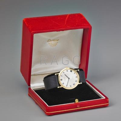 Appraisal: CARTIER PATEK PHILIPPE K GOLD CALATRAVA Manual winding mm wristwatch