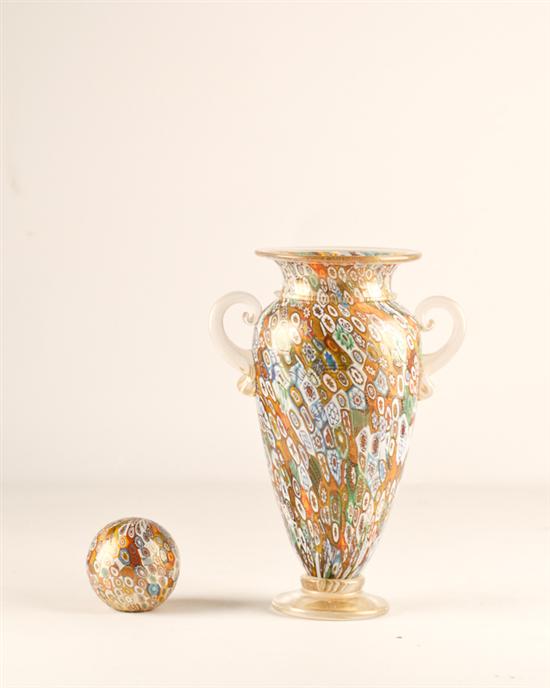 Appraisal: Two Pieces of Gambaro e Poggi Venetian Art Glass both