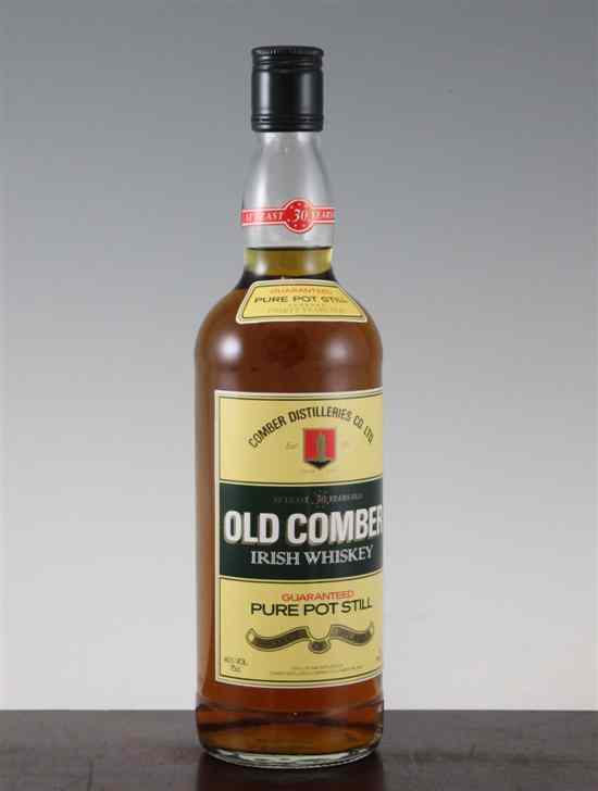 Appraisal: One bottle of Old Comber Irish Whiskey at least years