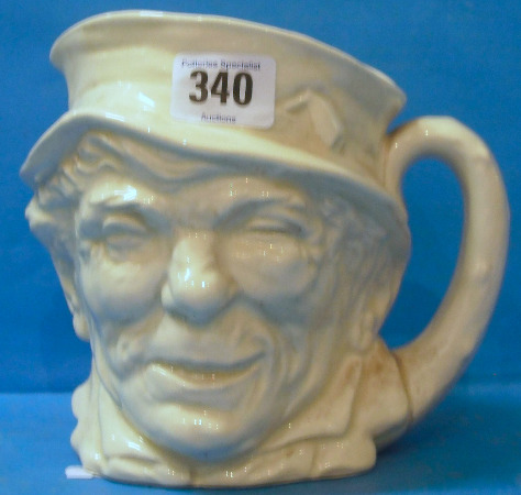 Appraisal: Royal Doulton Large All White Character Jug Paddy underglaze Chip