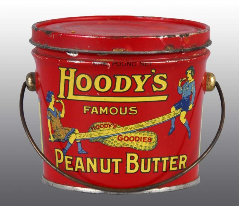 Appraisal: Hoody's Peanut Butter Tin Description With handle and lid Condition