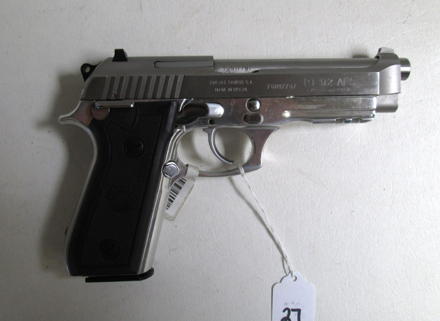 Appraisal: TAURUS MODEL PT- AFS DOUBLE ACTION SEMI AUTOMATIC PISTOL mm