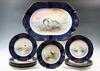 Appraisal: PC GAME SERVICE - Hand painted Limoges Porcelain Game Set