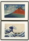 Appraisal: JAPANESE WOODBLOCK PRINTS - th c Restrikes of Classic Japanese