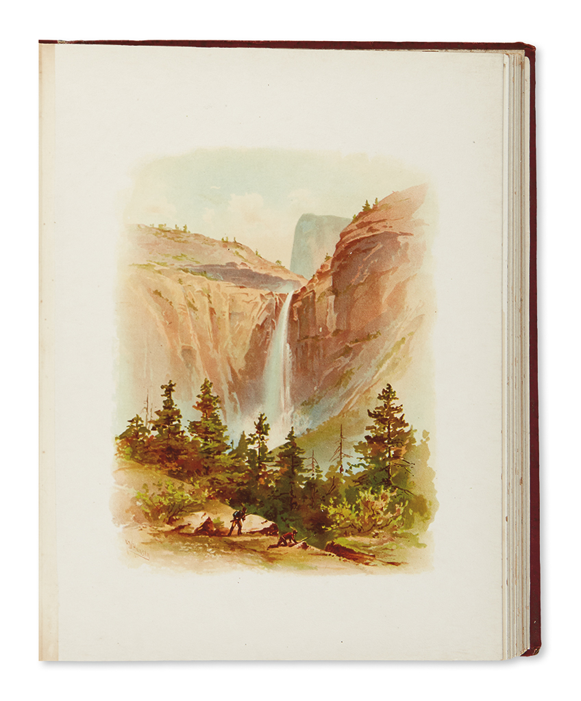 Appraisal: CALIFORNIA Cheney Warren and Harry Dix Yosemite Illustrated in Colors