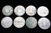 Appraisal: COIN LOT - Mexican silver reales VG to EF counter