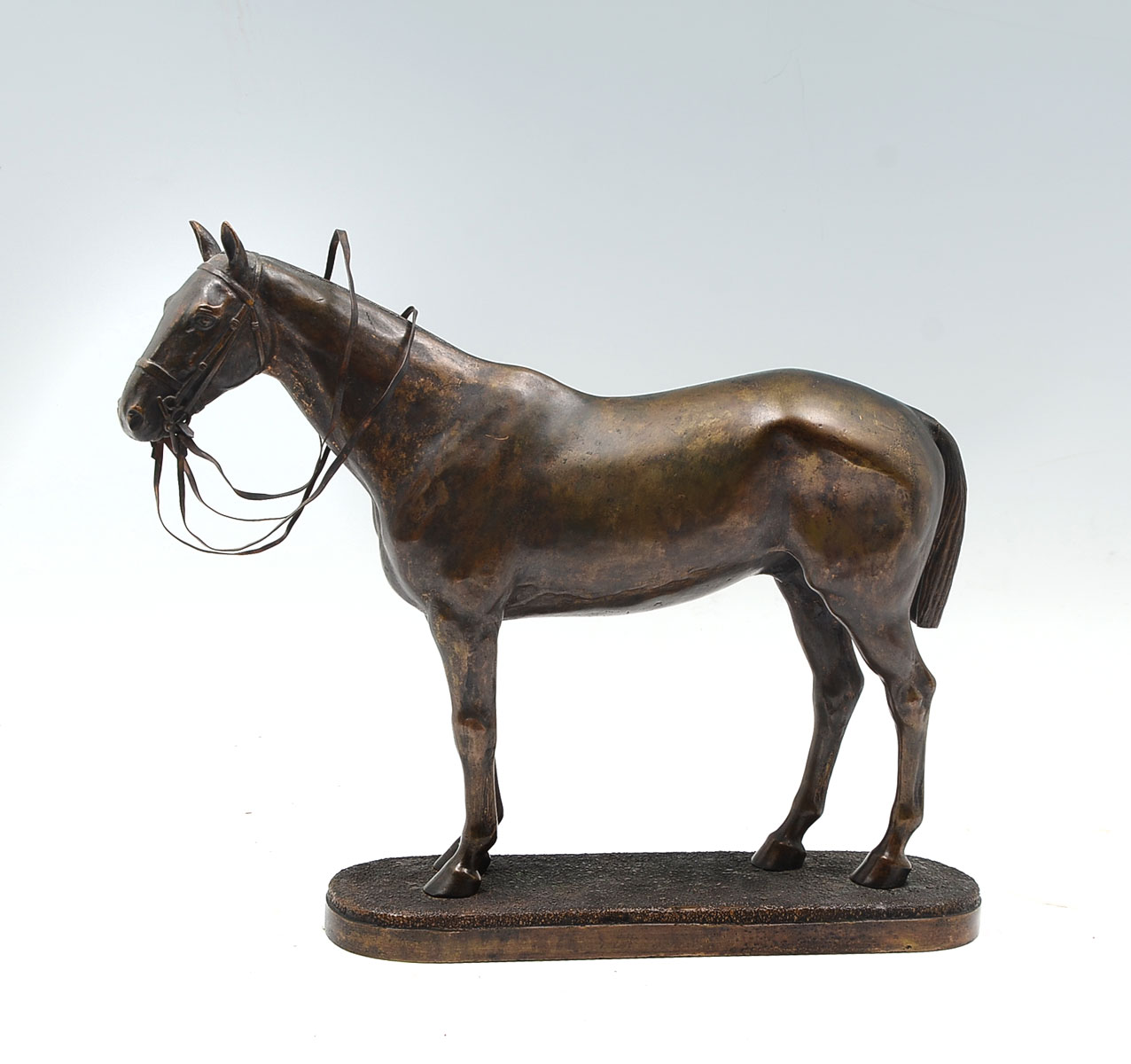 Appraisal: FINELY EXECUTED BRONZE HORSE IN STYLE OF WILLIS '' H