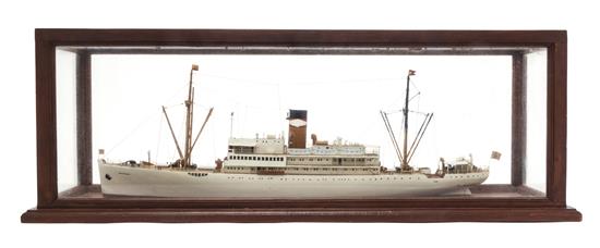 Appraisal: Sale Lot A Ship Model depicting the steamer Chiriqui in