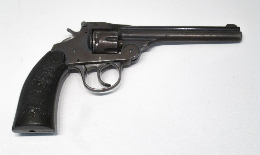 Appraisal: IVER JOHNSON'S ARMS CYCLE WORKS DOUBLE ACTION REVOLVER lr caliber