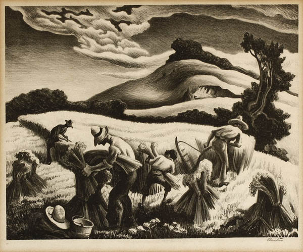 Appraisal: Thomas Hart Benton - Thomas Hart Benton - Kansas City