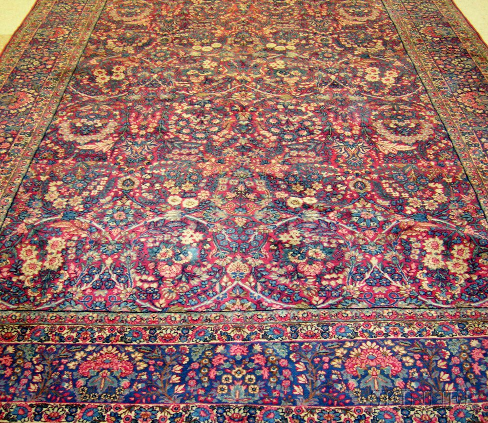 Appraisal: Kerman Carpet Southeast Persia second quarter th century the deep