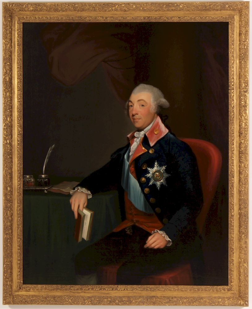 Appraisal: Gilbert Stuart Portrait of Thomas Taylour O C Gilbert Stuart