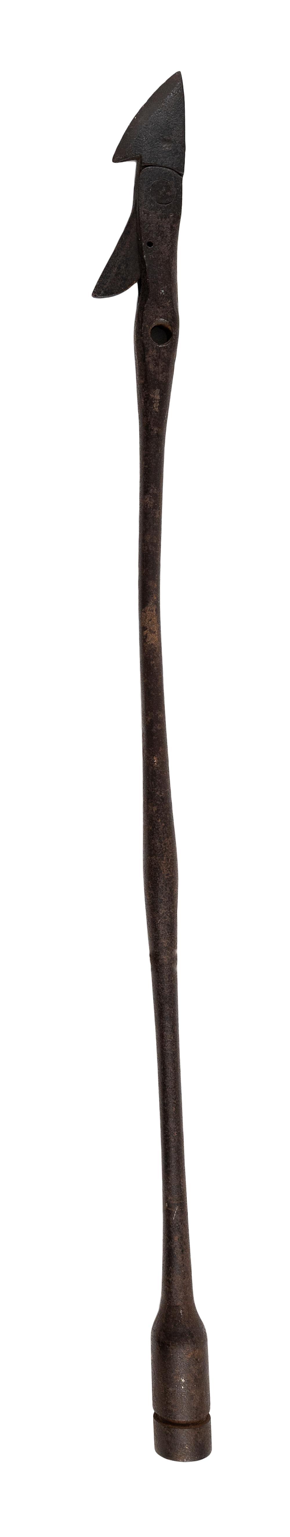 Appraisal: TEMPLE-TYPE TOGGLE HARPOON FOR A SHOULDER GUN PROBABLY EXPERIMENTAL SECOND