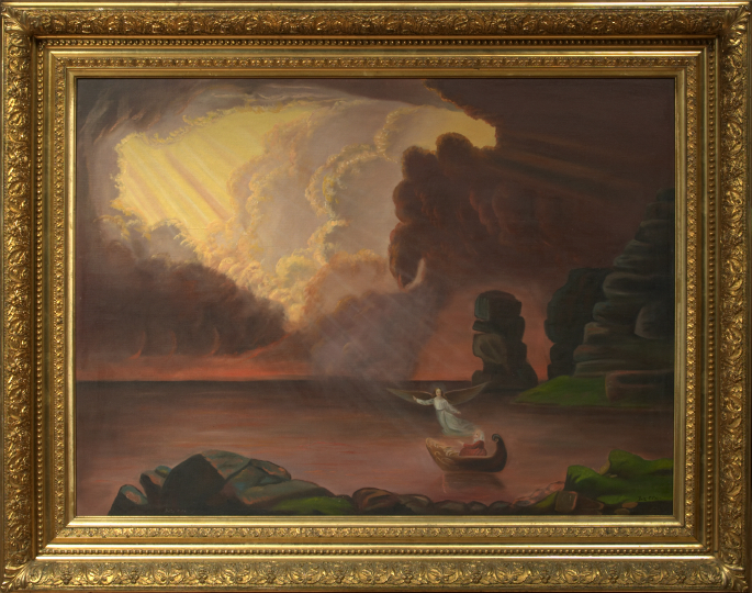 Appraisal: After Thomas Cole American - The Voyage of Life Old