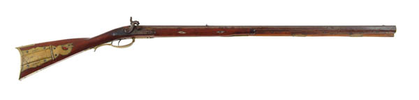 Appraisal: ALLEN CONVERSION HALF STOCK RIFLE Cal - octal bbl Marked