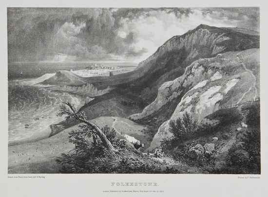 Appraisal: Charles Hullmandel lithographs of drawings from nature including plates of