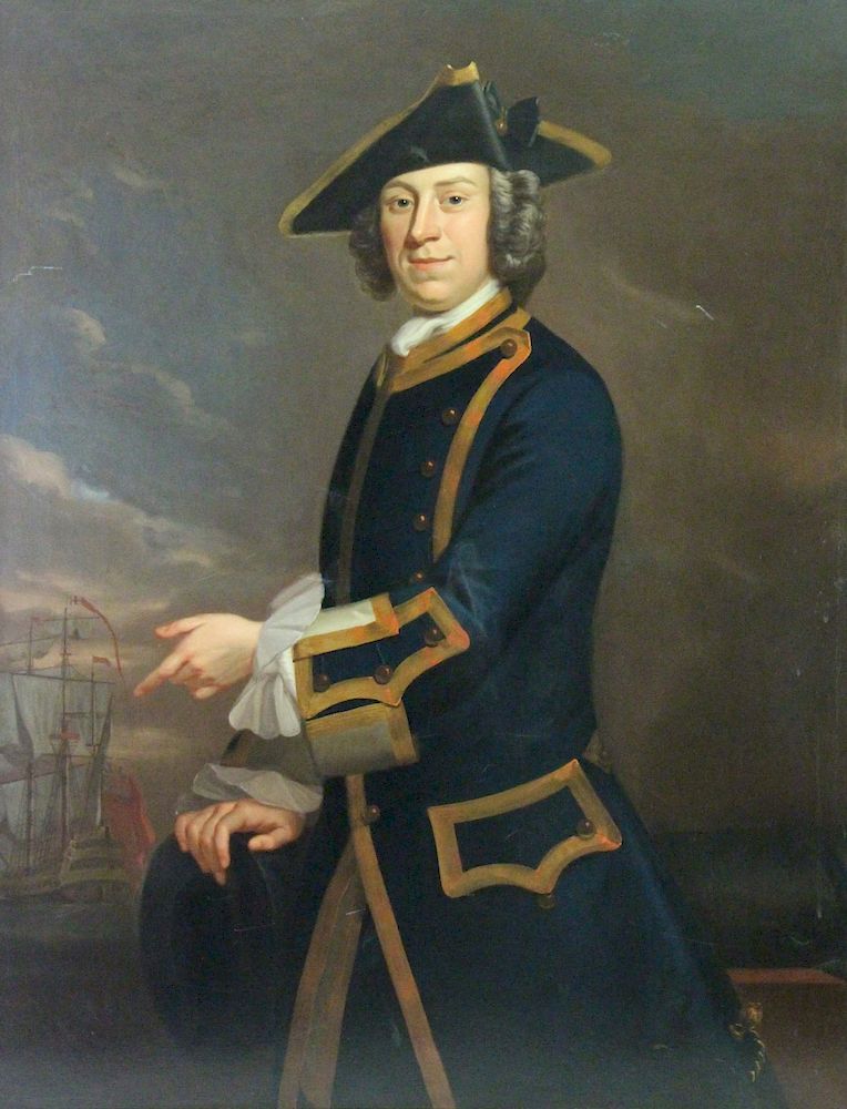 Appraisal: JOHN WOLLASTON ENGLISH ACTIVE IN COLONIAL America - Oil on