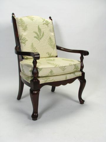 Appraisal: Mahogany Frame Vintage Ladder Back Chair loose seat and back