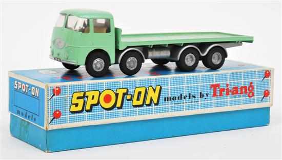 Appraisal: Spot-On ERF With Flat Float light green cab and flatbed