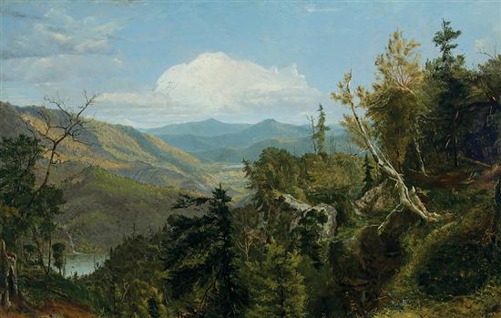 Appraisal: HORACE WOLCOTT ROBBINS JR American - Morning in the Alleghenies